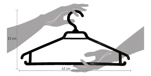 Colgadores plasticos de ropa hot sale