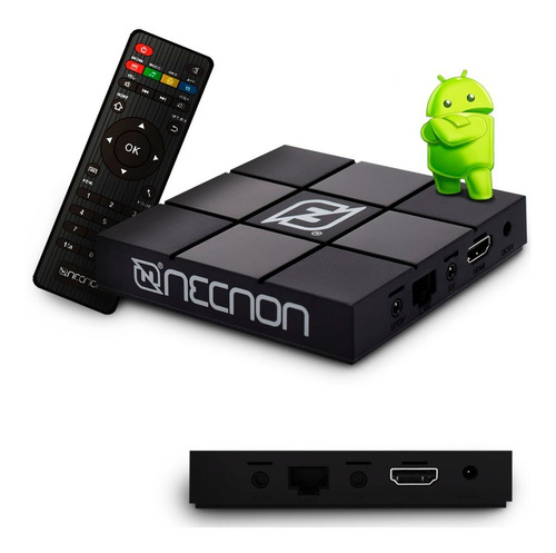 Android Tv Box 2gb Ram Certificado Smart Tv 4k Bt Necnon H