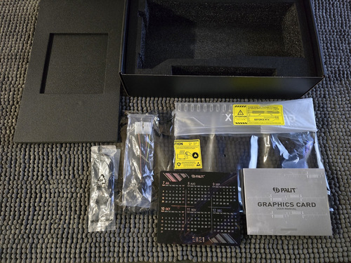 Caja Placa De Video Palit Game Rock Rtx 3090 (Usado)