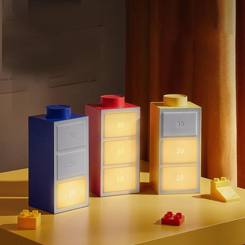 Lámpara De Mesa Con Luz Activada Por Voz, Luz Rojo