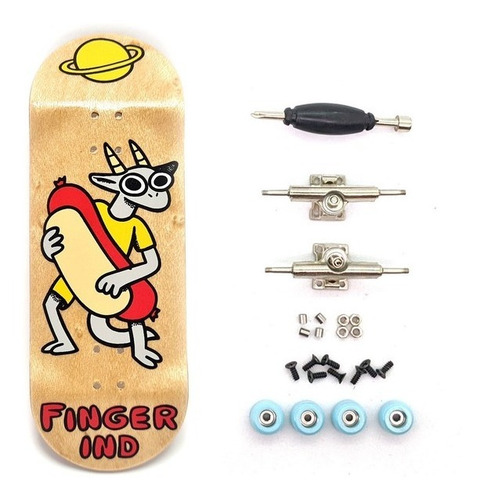 Imagen 1 de 1 de Fingerboard Completo Alien Joe