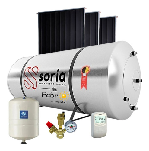 Boiler 500 Litros Apn | 3 Placas 2x1 | Controlador E Acess