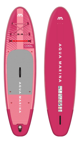 Tabla Sup Standup Paddle Coral Aquamarina Inflable + Accs.