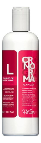 Shampoo Cronograma Capilar Hidratação Nutrição Portier 500ml