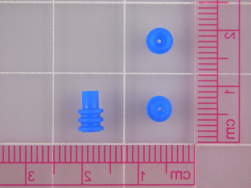 Lot Of 1538 Aptiv 15344938 Seal Cbl 1w Cavity Blu X1 Ccs
