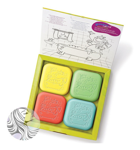 Caixa Sabonetes Infantil Sortidos Naturé - 4x90g