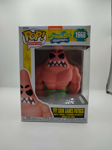Funko Pop ! Bob Esponja Fry Cool Games Patrick # 1668