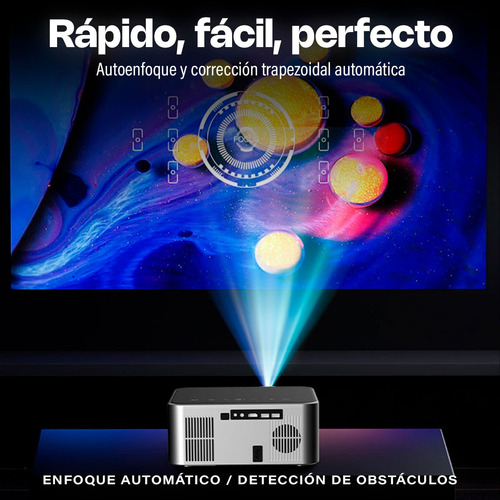 Proyector Portátil 4k A10 Con Bluetooth Wifi Andorid