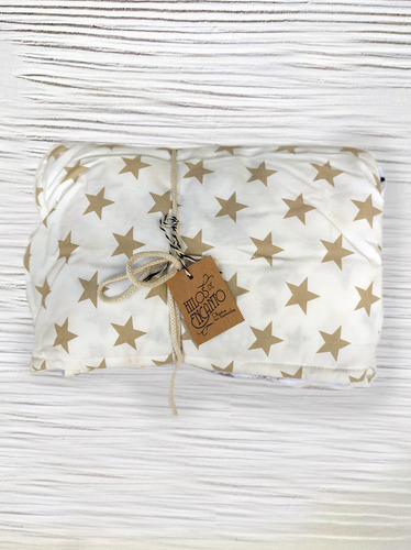 Manta Bebe Cuna Polar Soft - Gabardina 135x90