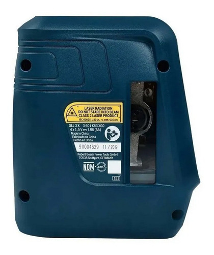 Imagen 4 de 8 de Nivel Laser Rojo De Lineas Cruzadas Nivelox Gll 3x Bosch