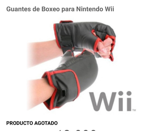 Par De Guantes De Boxeo Boxing Box De Nintendo Wii Ventamvd  (Reacondicionado)