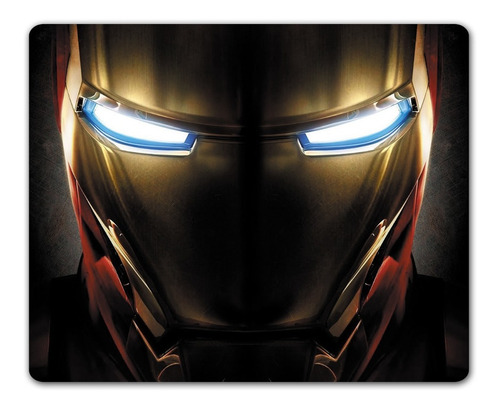 Mouse Pad Ilustración  Iron Man 21 Cms X 17 Cms X 3mm