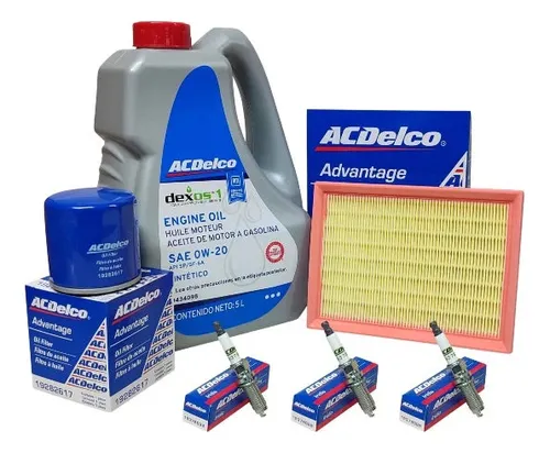 comprar Kit Afinación Onix 1.3 2023 Acdelco 0w20 100% Sintetico
