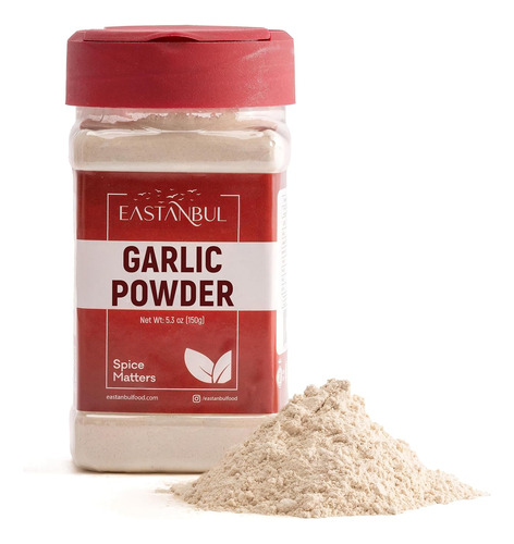 Eastanbul Fine Garlic Powder, 5.3oz Garlic Powder Fine%100 N