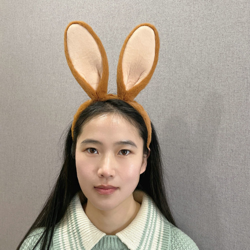 Diadema De Conejo De Pascua Cheu Disfraz De Orejas De Conejo