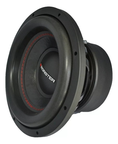 Subwoofer 12 Pulgadas Monster Swe121 3400w Max Open Show Spl Color Negro