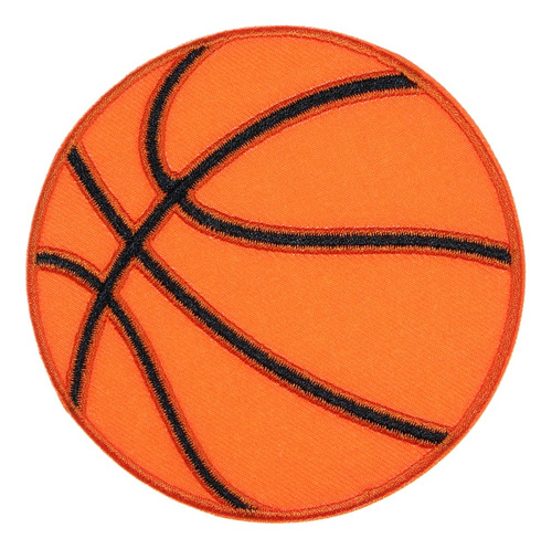 Pelota Deportiva Baloncesto Bonito Parche Bordado Dibujo