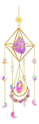 Suncatcher Crystal Boho Decor, Colgador De Sol Con Piedras P