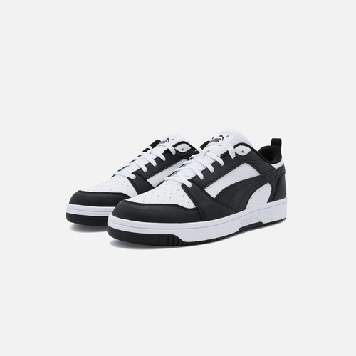 Tenis Puma Rebound V6 Low Negro/blanco