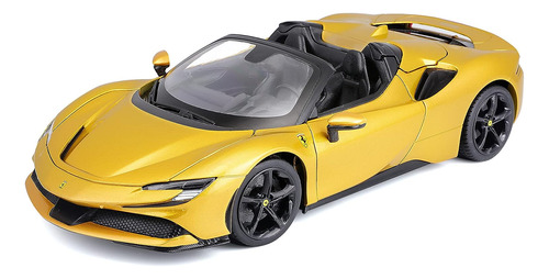 Auto De Colección Ferrari Spider Sf90 A Escala 1:18