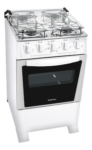 Cocina Punktal Pk-250c A Super Gas 4 Hornallas Blanca Kirkor