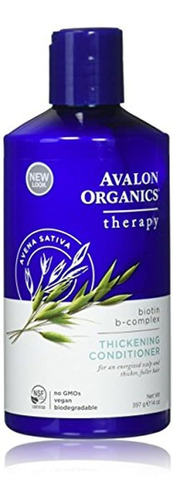 Avalon Organics  Acondicionador 14 Onzs Paquete De 3