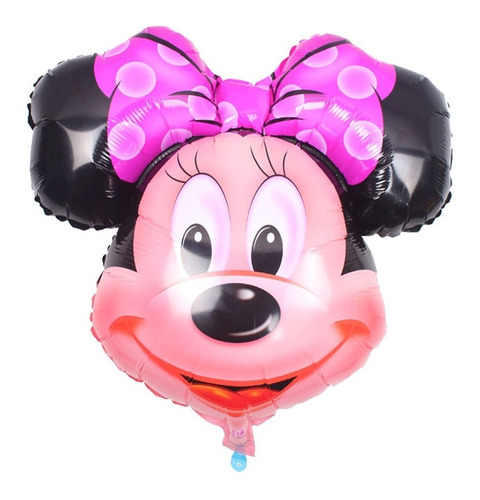 Globo Forma Minnie Mouse Personaje 35 Cm 