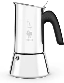 Bialetti Cafetera Express 6 Tazas New Venus Plata