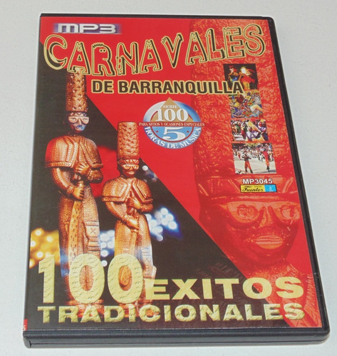 Carnavales De Barranquilla 100 Exitos Cd Mp3 Original 2005