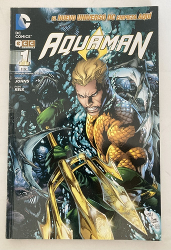 Comic Dc: Aquaman Tomo 1. Editorial Ecc
