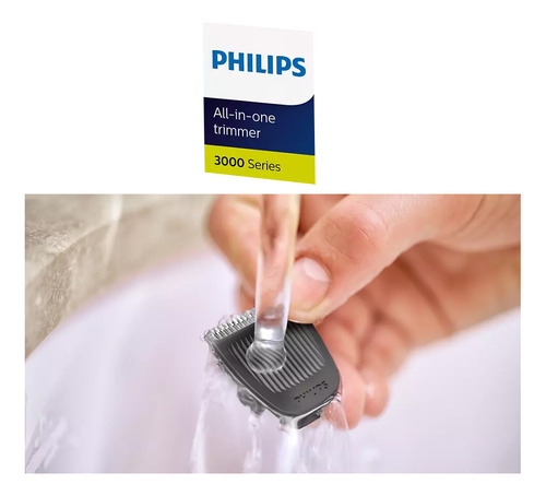 Recortador De Barba Multigroom 6 En 1 Philips Mg3711-15