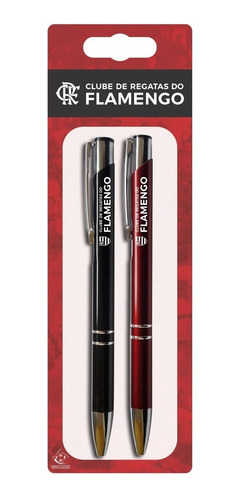Imagem 1 de 1 de Caneta E Lapiseira No Blister Preto/vermelho Cebola 4252