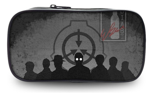 Bolsa De Lápices Scp Foundation, Bolsa De Papelería De Anime