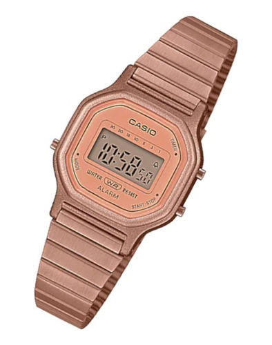 Reloj Casio La11wr/5a Mujer Rose Gold Somos Tienda 