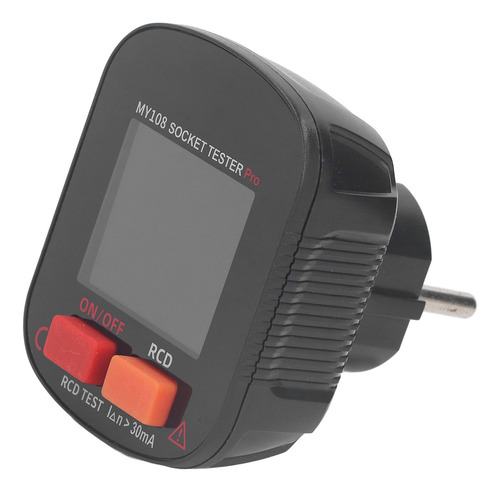 Detector De Receptáculos, Pantalla Digital, Probador De Ench