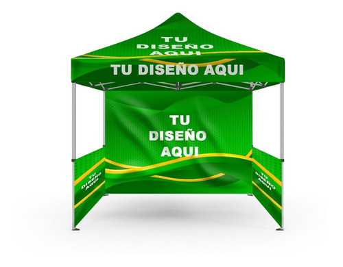 Carpa Toldo 2x2m, Laterales, Personalizado