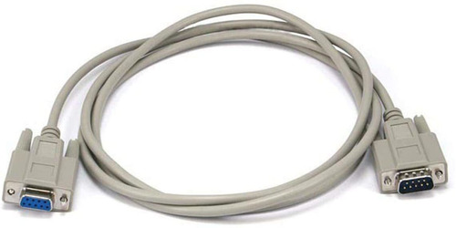 Monoprice - Cable Moldeado Db 9 M / F De 5.9 Ft