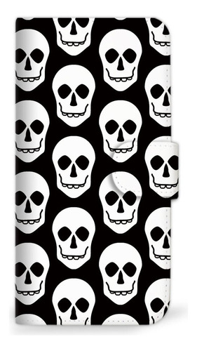 Mita Flecha U 801fj Estuche Estilo Cuaderno Calavera Patron