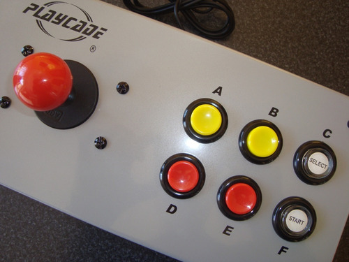 Imagen 6 de 12 de Playcade Family Joystick Arcade Para Family Game De 9 Pines
