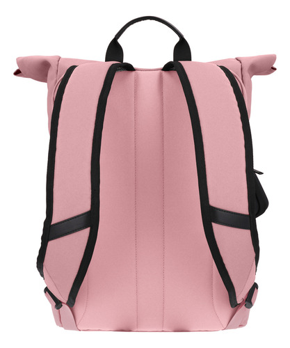 Mochila Ejecutiva Airpack Portalaptop Adventure Bound Color Rosa Diseño De La Tela Lisa
