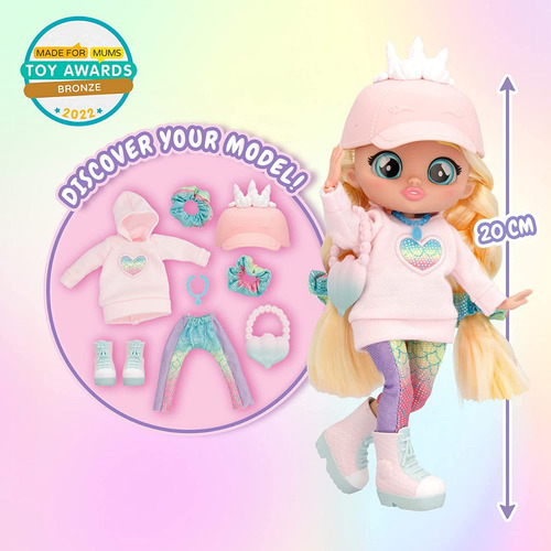 Muñeca Cry Babies Bebés Llorones Bff Stella Original