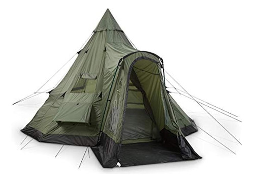Guide Gear Tienda Tipi Deluxe 14' X 14 'para Adultos Camping