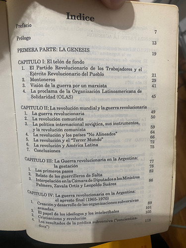 Guerra Revolucionaria En La Argentina (1959-1978) Díaz Besso (Usado)