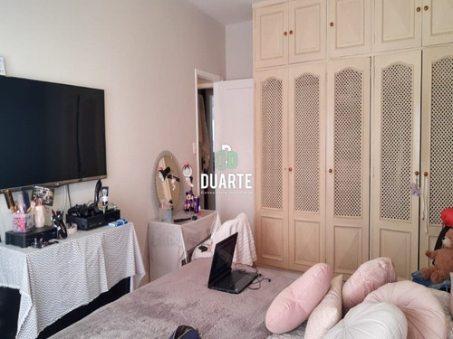 Imagem 6 de 22 de Apartamento Frente Mar, 3 Quartos, 1 Suíte, 1 Vaga Garagem, Dependência Completa, Ponta Da Praia, Santos - Ap03785 - 69409126