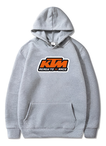 Polerón Canguro Estampado Ktm Algodón