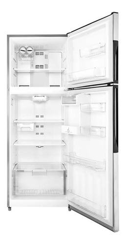 Refrigerador con freezer Mabe Diseño RMS400IAMRX0 color inoxidable con capacidad de 400L 127V