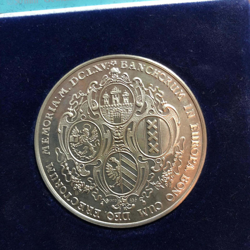 Medalha De Prata Da Alemanha - German States Hamburg 1973