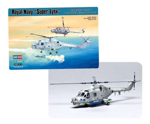 Hobby Boss 87238 Royal Navy Lynx Hma.8 (super Lynx) 1/72