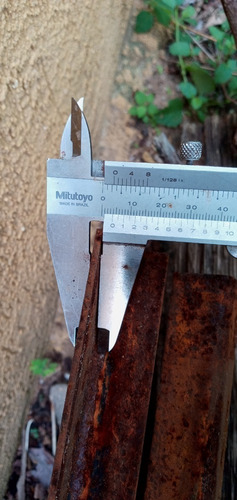 Angulo De 1 X 1 X 6mts ( 25x25 ) Siderurgico