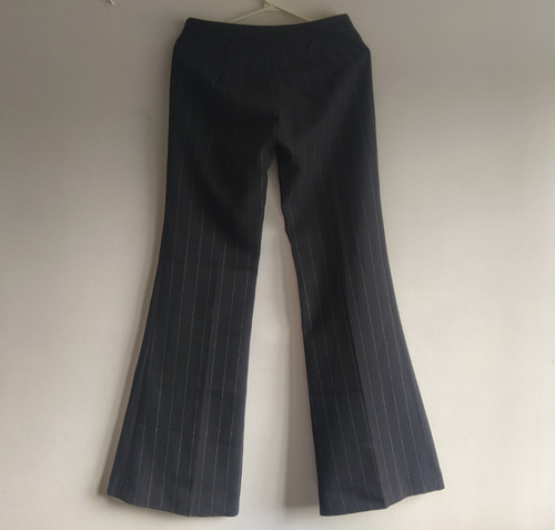 Pantalón De Vestir De Dama Gris Oscuro T34, Jan Basic, Usado (Usado)